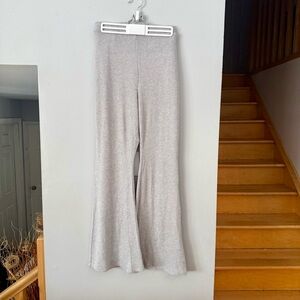 NWOT Torrid Grey Silver Flared Leggings Cozy Lounge Pants Plus size